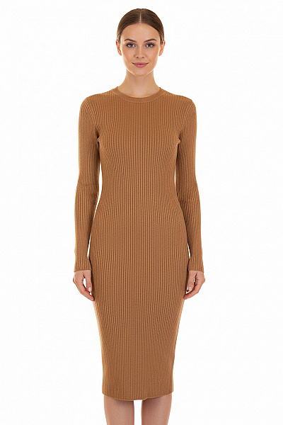  Šaty Pletené Hnědé Esmara Vel.  36/38