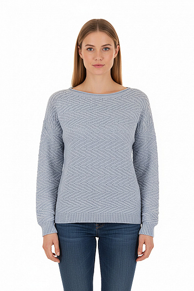 Dámský Pulovr Modrý Reserved Vel. S