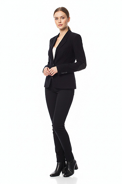 Dámské Sako Modrý Vel. 34