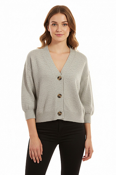 Dámský Svetr Šedý Vel. S