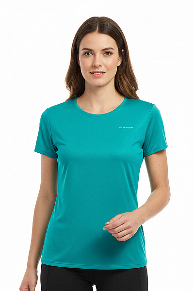 Dámské Tričko Modré Decathlon Vel. M