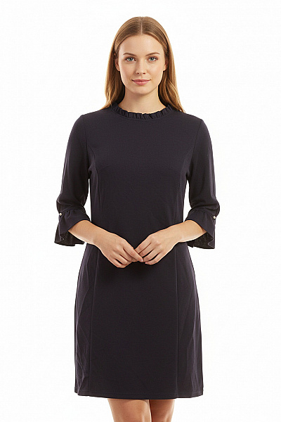 Tričkové  Šaty Modré