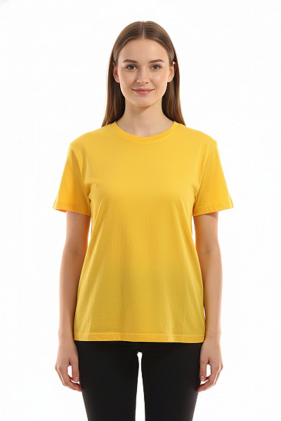 Dámské Tričko Žluté Second Hand Vel. L