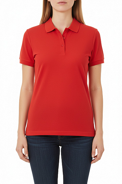 S.OLIVER Dámské Polo Tričko Červené Vel. L