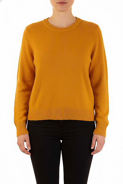 Dámský Pulovr Žlutý Vel.  XL