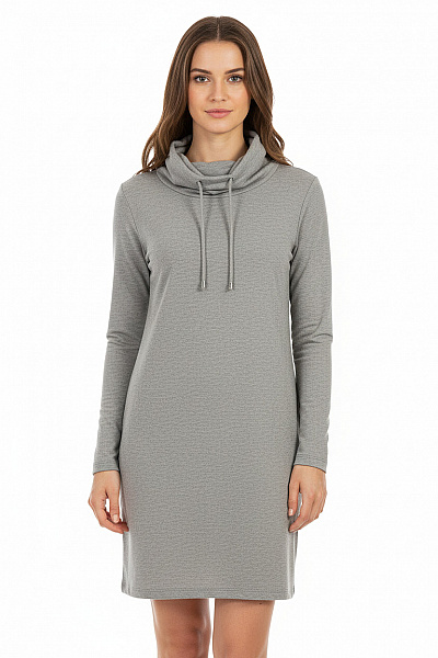  Mikinové Šaty Šedé Second Hand