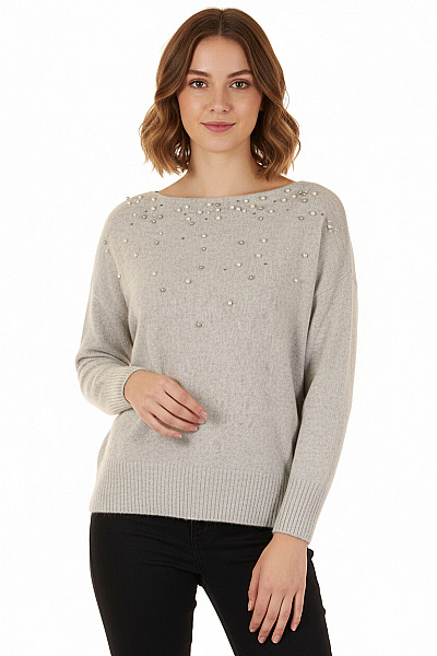 Dámský Pulovr Šedý Mohito Vel. S