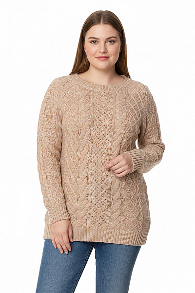 Dámský Svetr Béžový Vel. 36