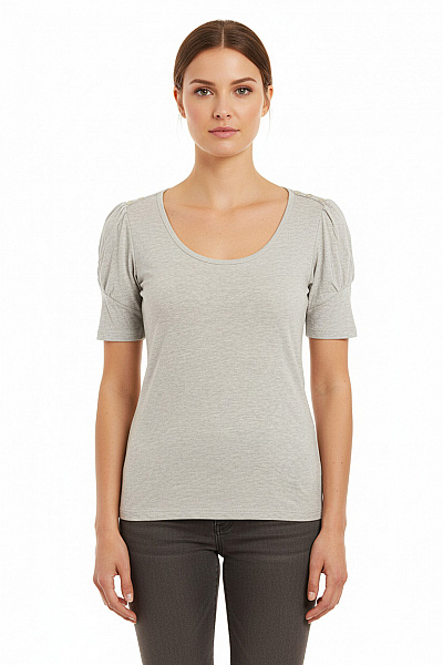 Dámské Tričko Šedé Vel. M