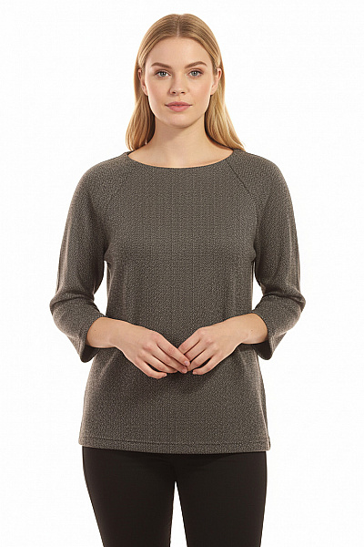  Halenka Pletená Černobílá Tchibo Vel. 40/42