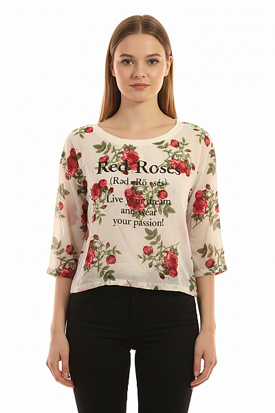 Halenka Bílá Terranova Vel. M