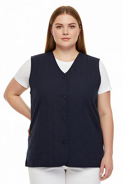 Dámská Vesta Modrá Vel. 42/44