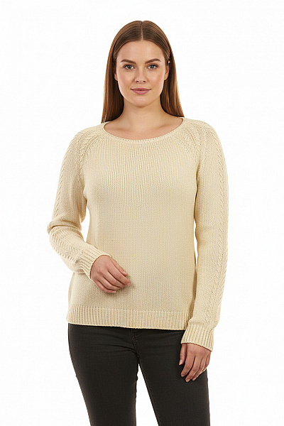 Dámský Svetr Béžový