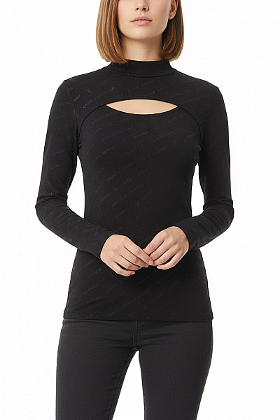 Dámské Tričko Černé Second Hand Vel. S