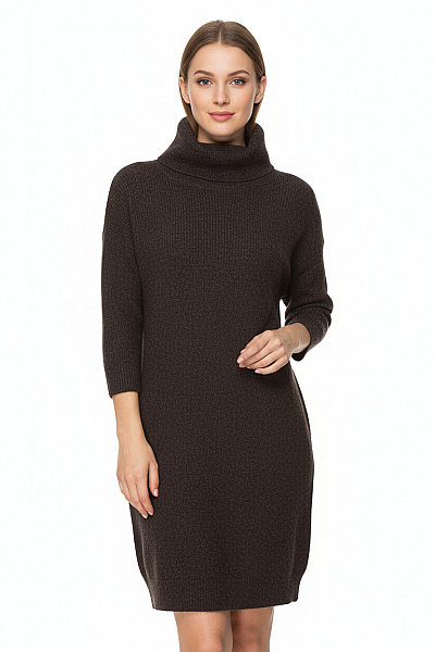 Amisu  Šaty Pletené Šedé Vel. 34