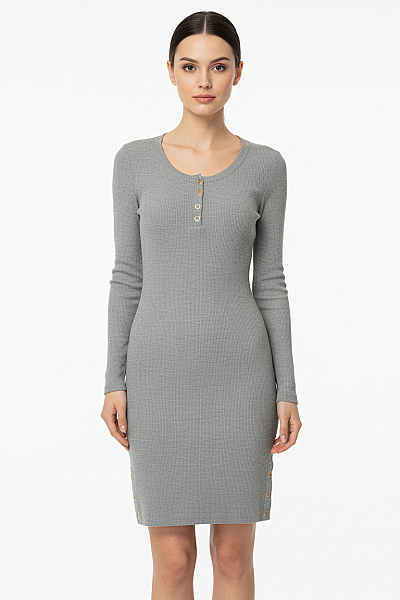 Dámský Svetr Šedý Second Hand Vel. S/M