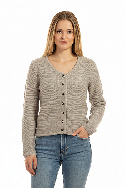 Dámský Cardigan Šedý Waldschütz Vel. M