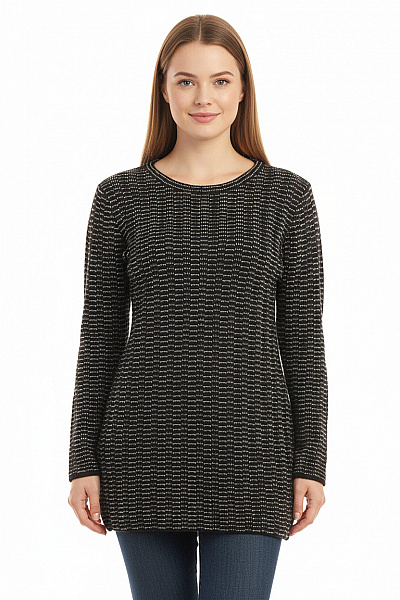 Dámský Svetr Černobílý