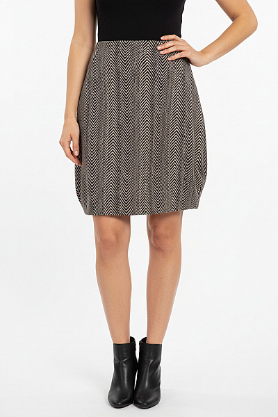 Balonová  Sukně Černobílá Vel. 40