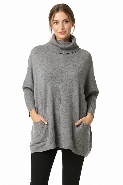 Dámský Svetr Šedý