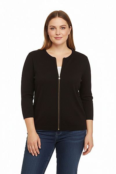 Dámský Cardigan Černý Vel. 48