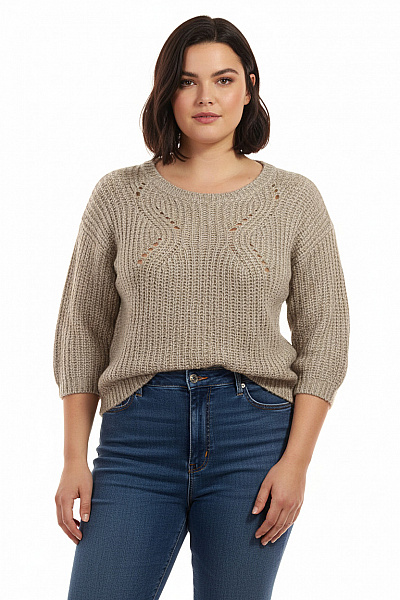 Dámský Svetr Šedý TU 