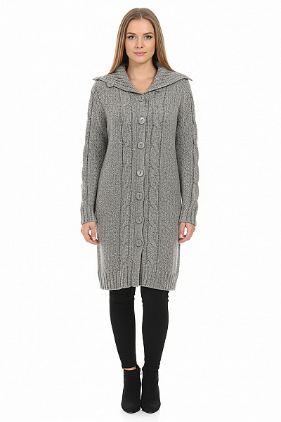 F&F Dámský Svetr Šedý Vel. 42