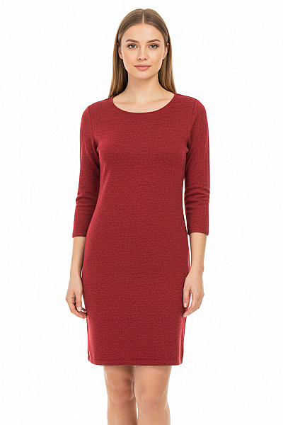  Šaty Pletené Červené