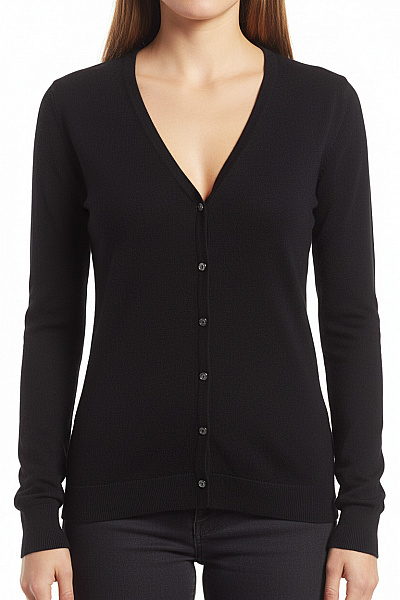 Dámský Cardigan Černý Orsay Vel. M