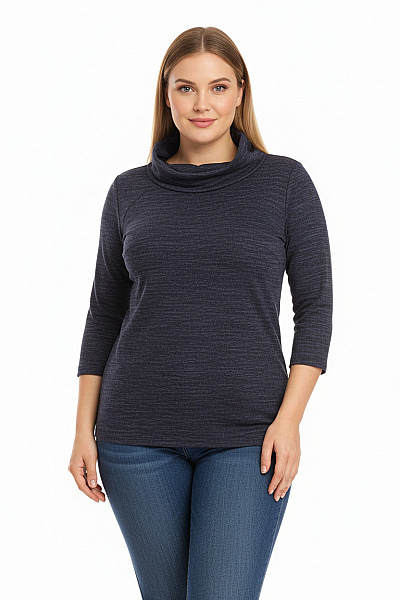 My Haily S Dámské Rolák Modrý Second Hand Vel. XL