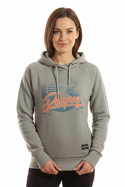 Dámská Mikina Šedá Second Hand Vel. M