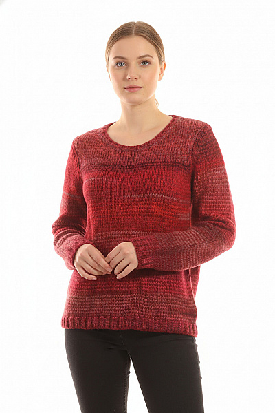 Dámský Svetr Vlněný Červený Oui