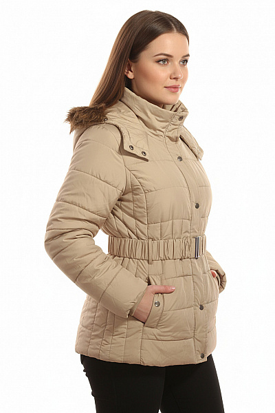 Dámská Bunda Béžová F&F Second Hand Vel. 40