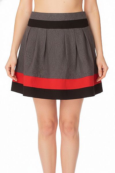 Sukně Vlněná Barevná ATMOSPHERE Vel. 40