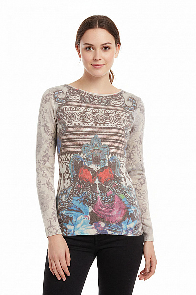  Halenka Pletená Barevná