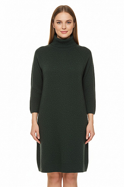 VERO MODA  Šaty Pletené Zelené Vel.  L