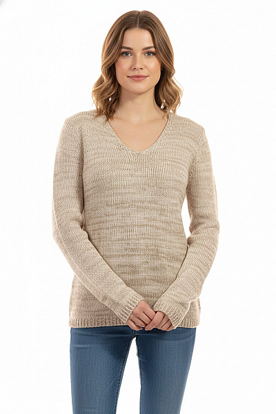 Dámský Pulovr Béžový Christian Berg Second Hand Vel. 38