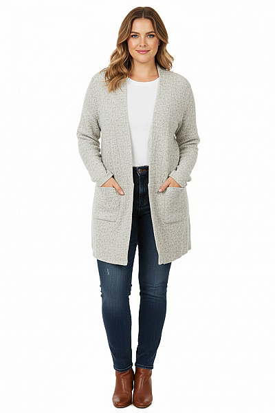 GATE Dámský Cardigan Béžový Vel. M/38