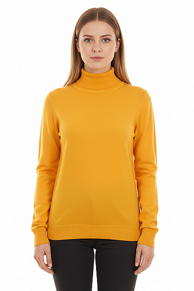 Dámský Rolák Žlutý Second Hand