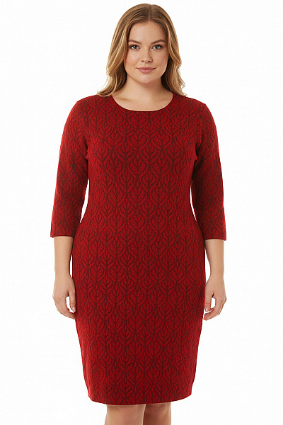 Smashed Lemond  Šaty Pletené Červené Vel. L