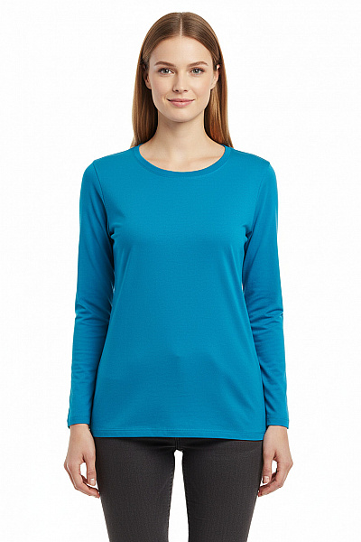 Dámské Tričko Modré Vel. S