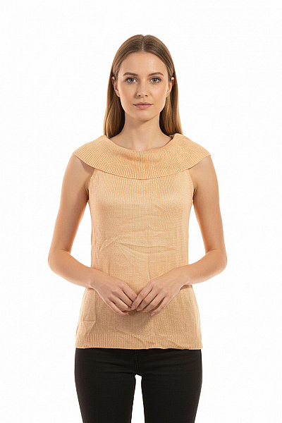 Dámská Vesta Zlatá