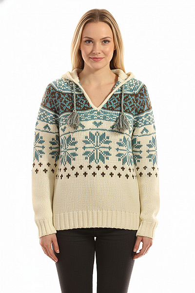 Dámský Svetr Vánoční Barevný Vel. 42