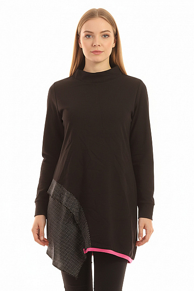  Halenka Jednobarevná Černá