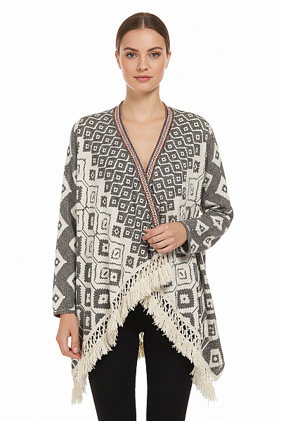 Reserved Dámský Cardigan Černobílý Vel. S