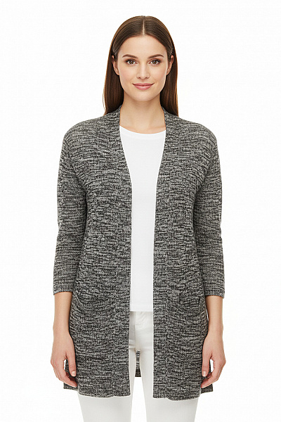 Dámský Cardigan Šedý Vel. M