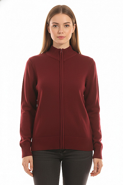 Dámský Svetr Vínový BONPRIX Vel. 40/42