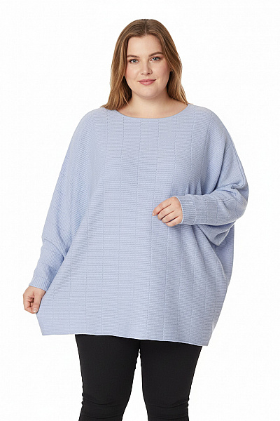 Dámský Svetr Modrý Orsay