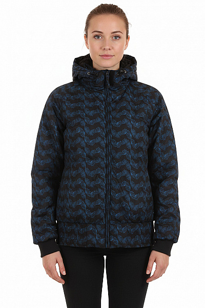 Dámská Bunda Modrá Vel. L