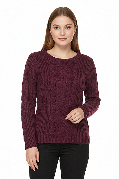 CHARLES VÖGELE Dámský Pulovr Fialový Vel. L